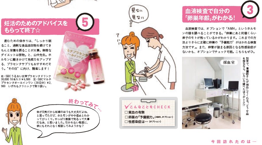 妊娠力チェック体験5